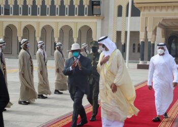 President Museveni leaves Dubai