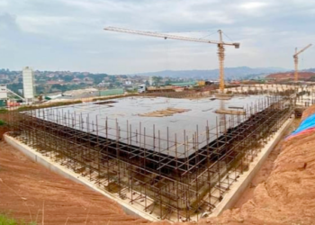 Lubowa hospital construction site