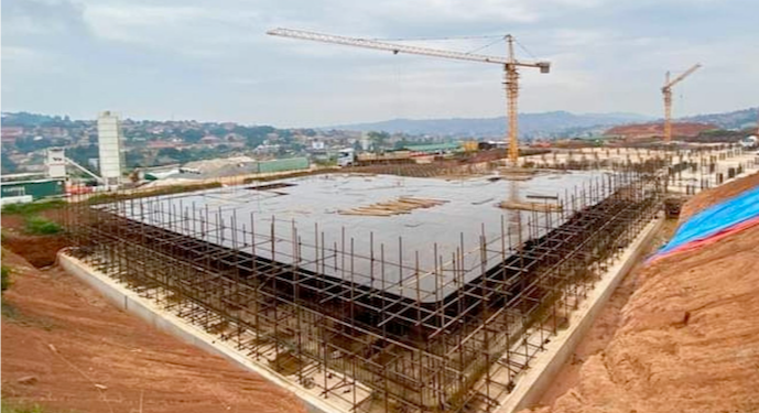 Lubowa hospital construction site