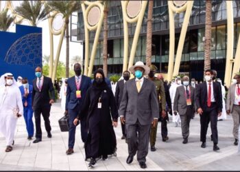 President Yoweri Museveni in Dubai