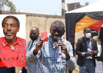 Omukulembeze wa UPC Jimmy Akena mu katono, ne Dr. Besigye gwe baagala  yeetonde