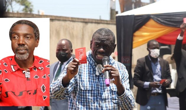 Omukulembeze wa UPC Jimmy Akena mu katono, ne Dr. Besigye gwe baagala  yeetonde