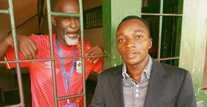 Isma Olaxess behind bars