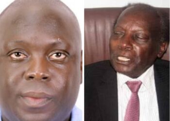 Faruk Kirunda and Justice George Kanyeihamba