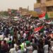 Sudanese protesters