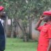 NUP president Bobi Wine and Moses Bigirwa