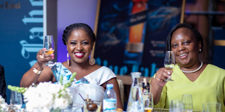 The event's host Rachel Dumba, a UBL Board member and Catherine Njonjo, the UBL HR Director