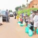 Museveni makes a stopover at Bwebaja along Entebbe road