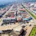 Aerial view of Masaka City