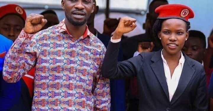 Bobi Wine and Shamim Nambassa