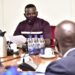 The Cosase Chairperson, Joel Ssenyonyi, interacting with Uganda Railways Workers’ Union at Parliament last year