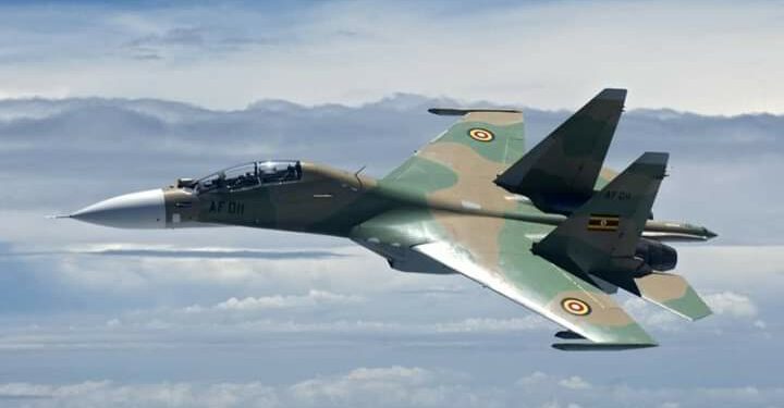 Uganda's jet fighter- Courtesy photo