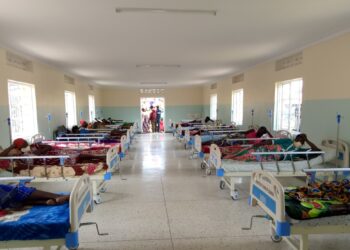 Maternity ward extension with New Beds donated by Bank of Uganda