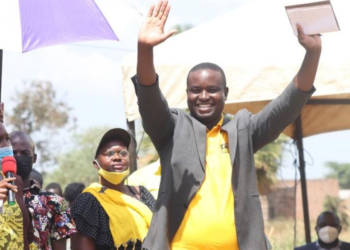 NRM's Andrew Muwonge was declared winner of Kayunga LC5 by-election