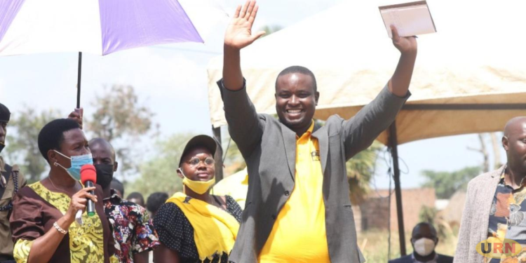 NRM's Andrew Muwonge was declared winner of Kayunga LC5 by-election