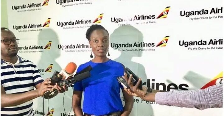 Uganda Airlines CEO Jennifer Bamuturaki