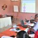 Dr Peter Ibembe addressing Advance Family Planning Uganda members at Kyangabi Crater Resort
