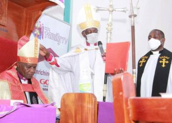 Rev John Nandaah installed as 8th Bishop of Mbale Diocese 