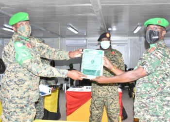 Brig Gen Keith Katungi Takes Over Command Of AMISOM Uganda Contingent In Somalia