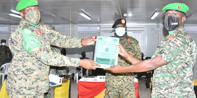 Brig Gen Keith Katungi Takes Over Command Of AMISOM Uganda Contingent In Somalia