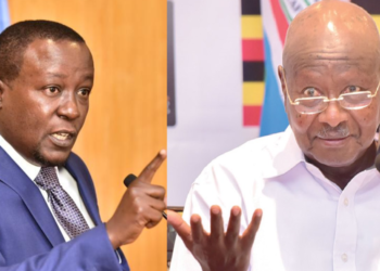 NEED leader Joseph Kabuleta and President Museveni