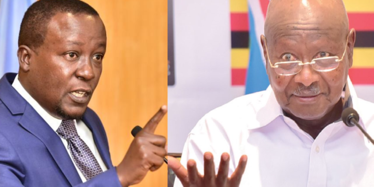 NEED leader Joseph Kabuleta and President Museveni