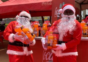 Launch of coca-cola Christmas caravan