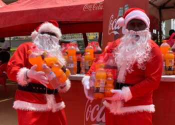 Launch of coca-cola Christmas caravan