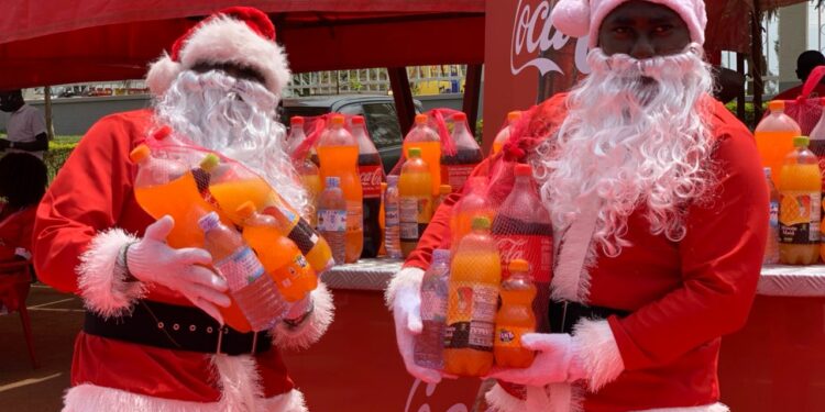 Launch of coca-cola Christmas caravan