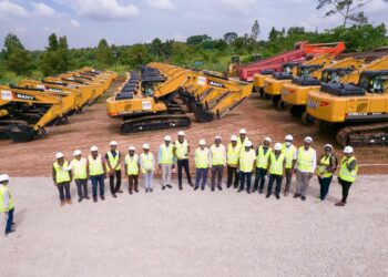 Dott services unveiling machinery to be used in DRC recently