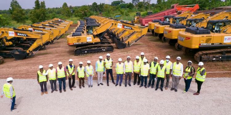 Dott services unveil machinery to be used in DRC
