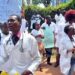 Medical interns striking.. Courtesy photo