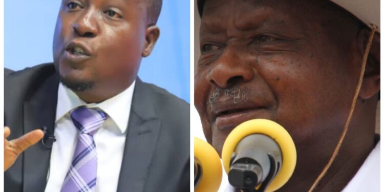 Joseph Kabuleta and President Museveni