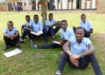 Male learners in Uganda-Courtesy photo