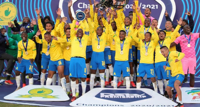 Mamelodi Sundowns players