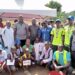 Councillor Mike Ssegawa, MP Sebamala with some of the participants in the half marathon