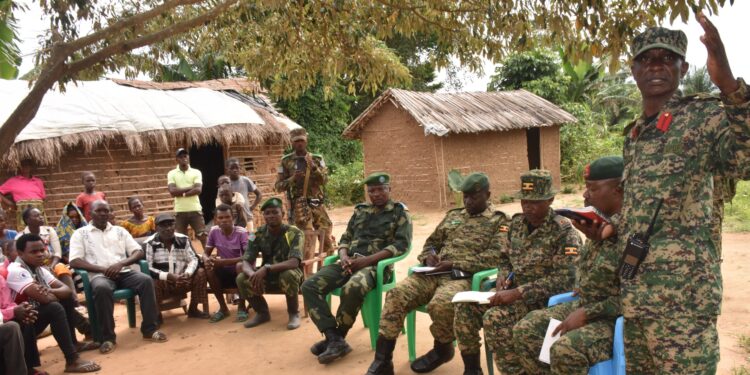 UPDF, FARDC Conduct Civil Military Sensitization Exercise