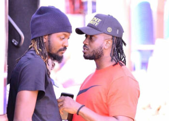 Bebe Cool and his son Allan