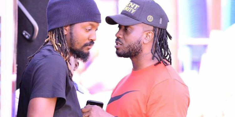 Bebe Cool and his son Allan