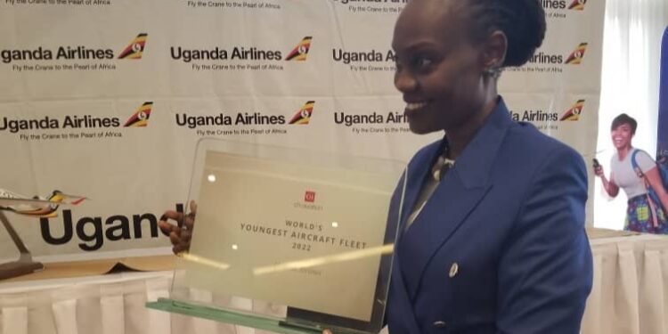 Jennifer Bamuturaki, the Acting Chief Executive Officer of Uganda Airlines