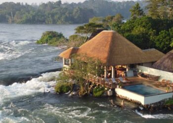 Lemala Wild waters Lodge Jinja where guests will be treated to a sumptuous luncheon this afternoon