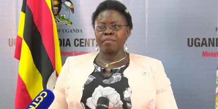 State Minister for Primary Education, Joyce Moriku Kaducu