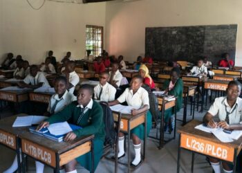 Learners in class