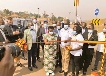 VP Alupo commissions Kampala Northern by-pass expansion project