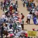 Street vendors in Kampala city