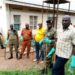 District leaders led by RDC Kaboyo to clean the town