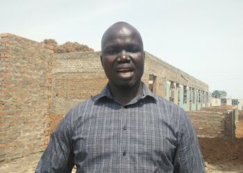 George Ocan, the Secretary for Health in Amuru District... Photo by David Magere