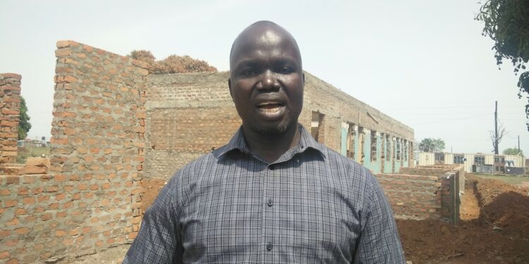 George Ocan, the Secretary for Health in Amuru District... Photo by David Magere