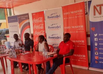 The partners during the campaing unveiling at the Coca-Cola Lugogo stall UMA grounds