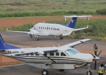 The aeroplanes going to be used by Bar Aviation in Uganda